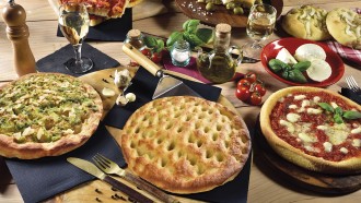 High protein pizza