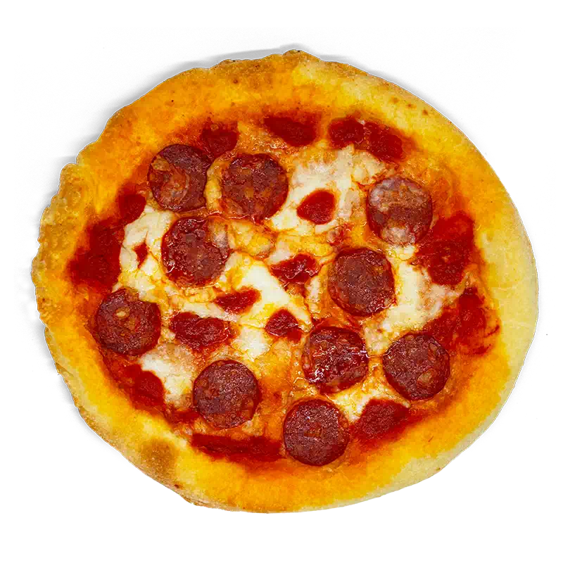 frozen fried pepperoni pizza